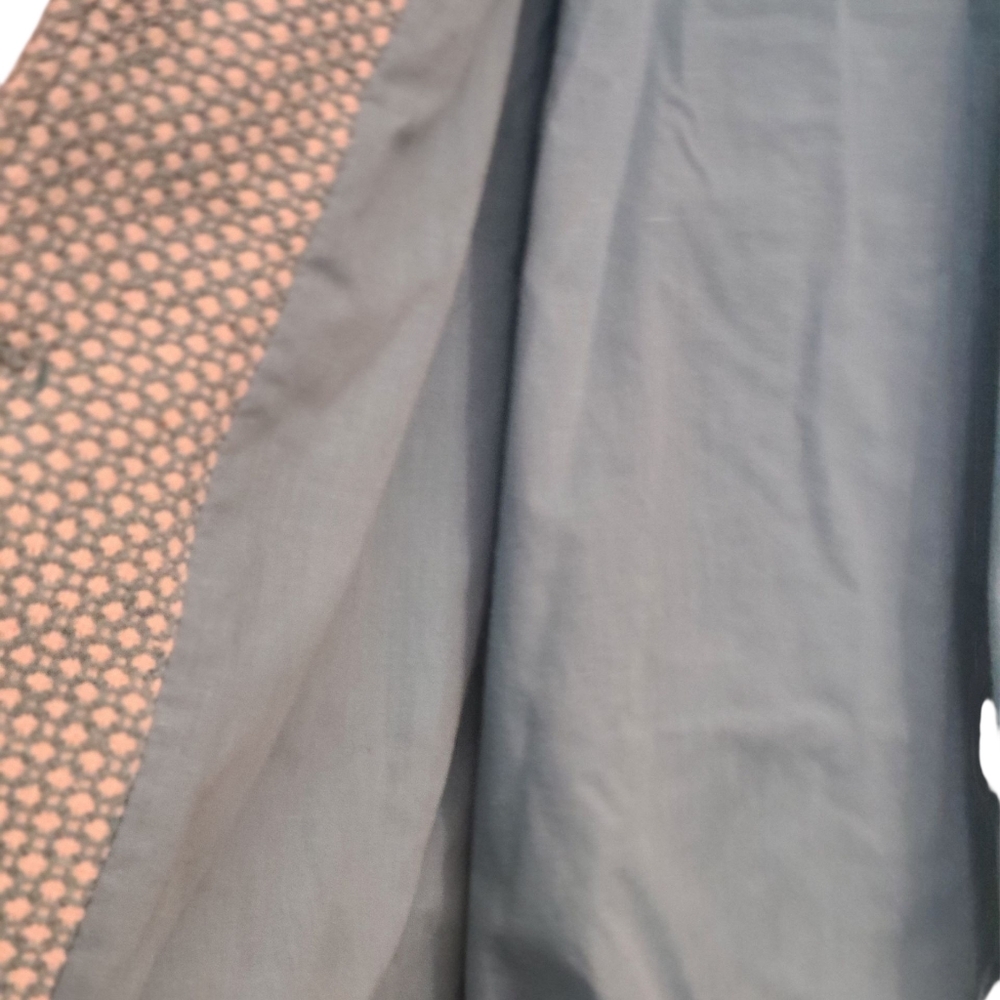 Tulette Dress Coat Tweed Blue And Cream Girls Size M - Picture 6 of 10